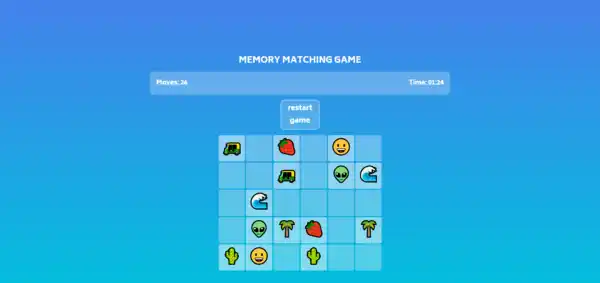 Memory Game demo image